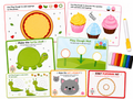 Playdough Mats + playdough pack + erasable pen